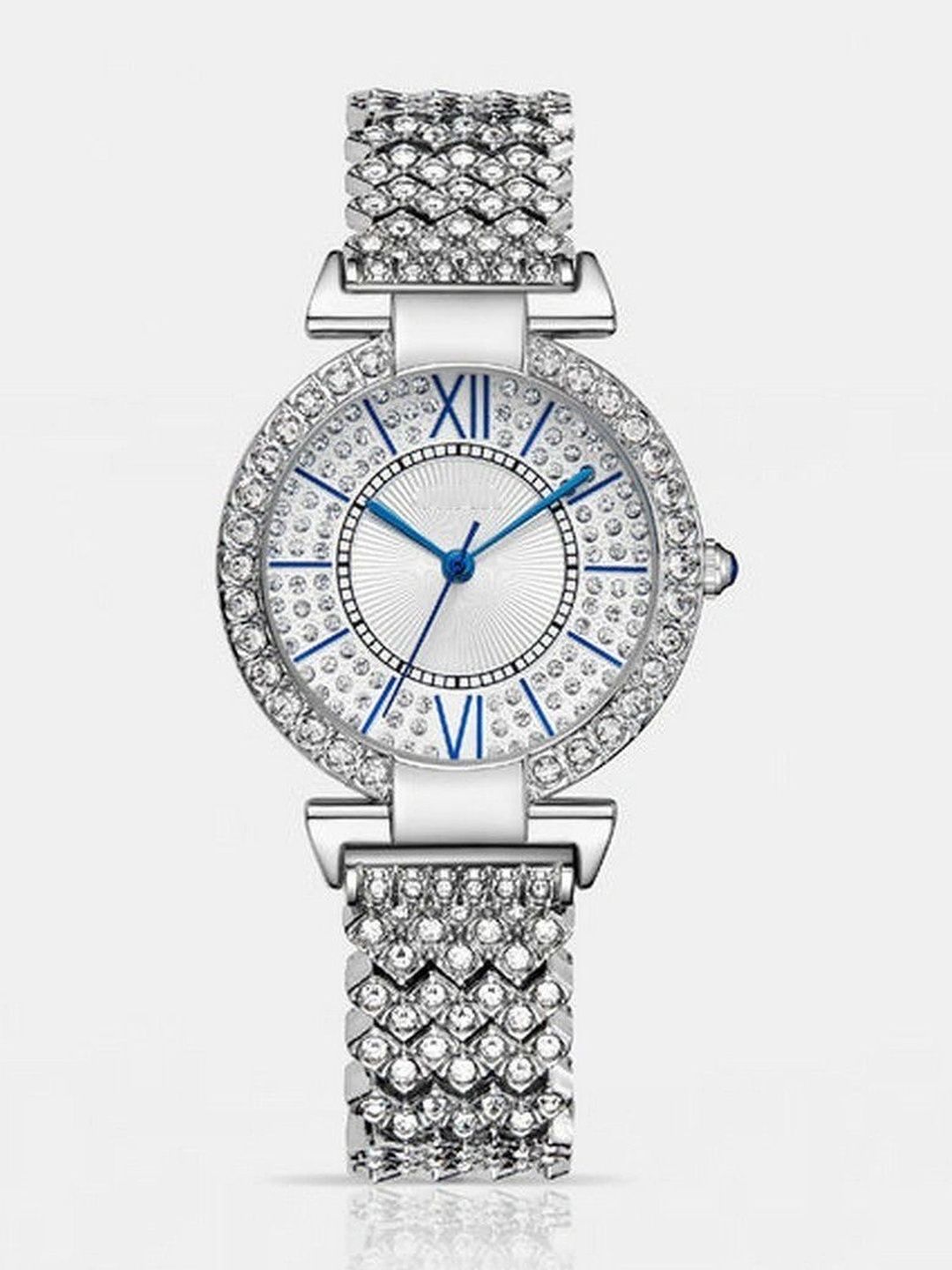 TREX Women Brass Dial & Stainless Steel Bracelet Style Straps Analogue Watch NSW_10_SILVER-picture-13