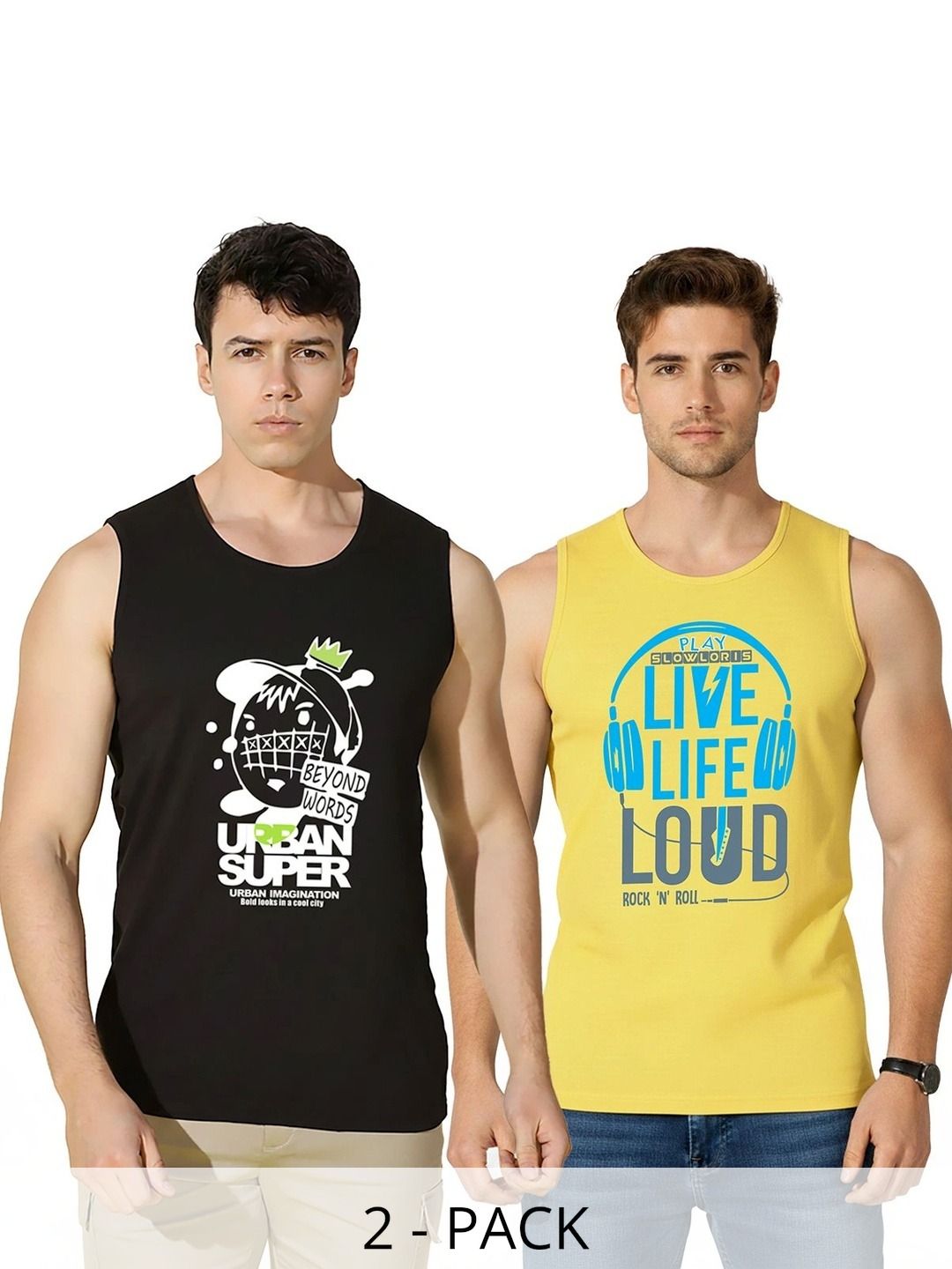 SLOWLORIS Men 2 Printed T-shirt-image-25