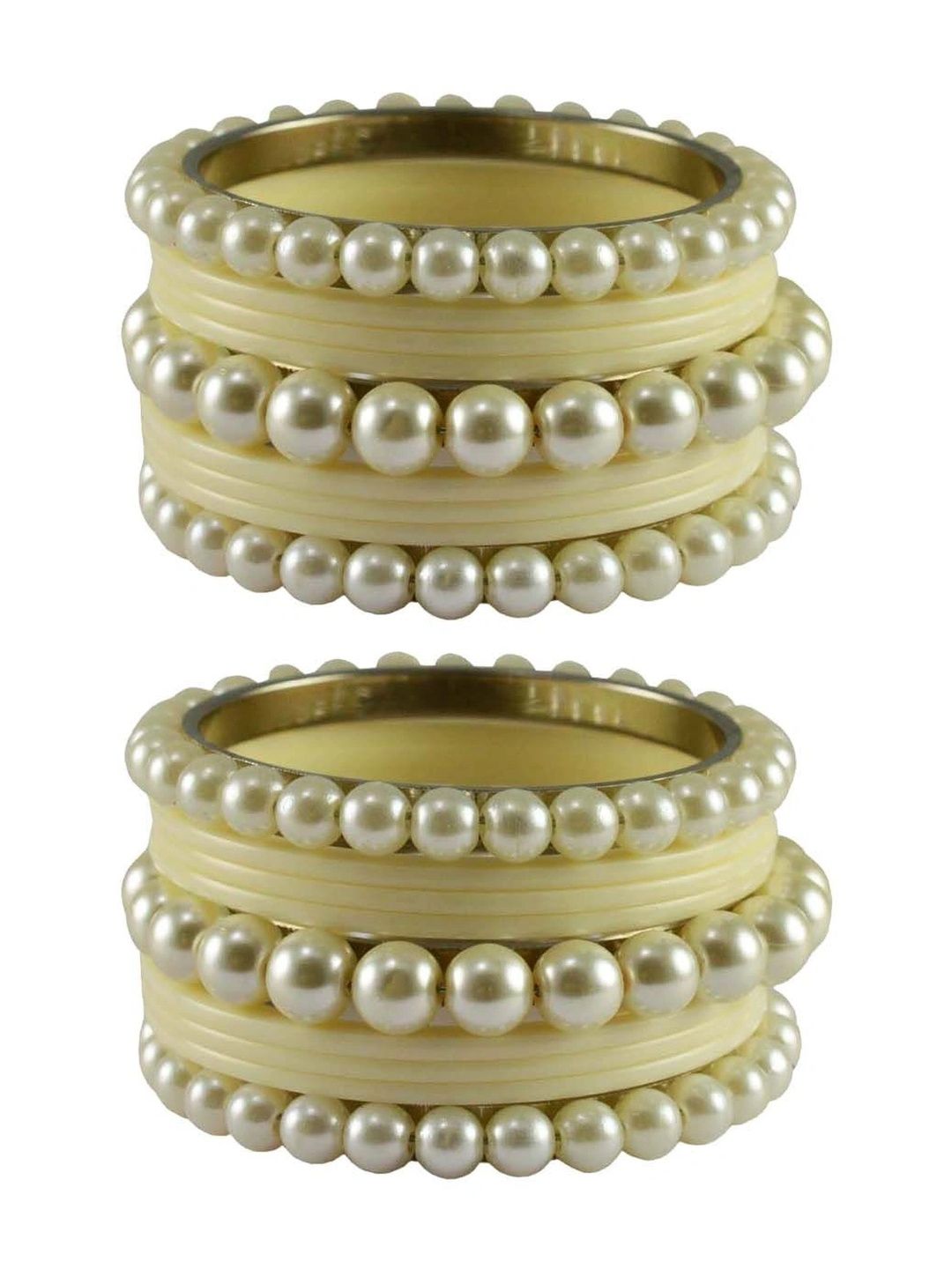 MAYA FASHION Stone Studded & Beaded Bangle-picture-14