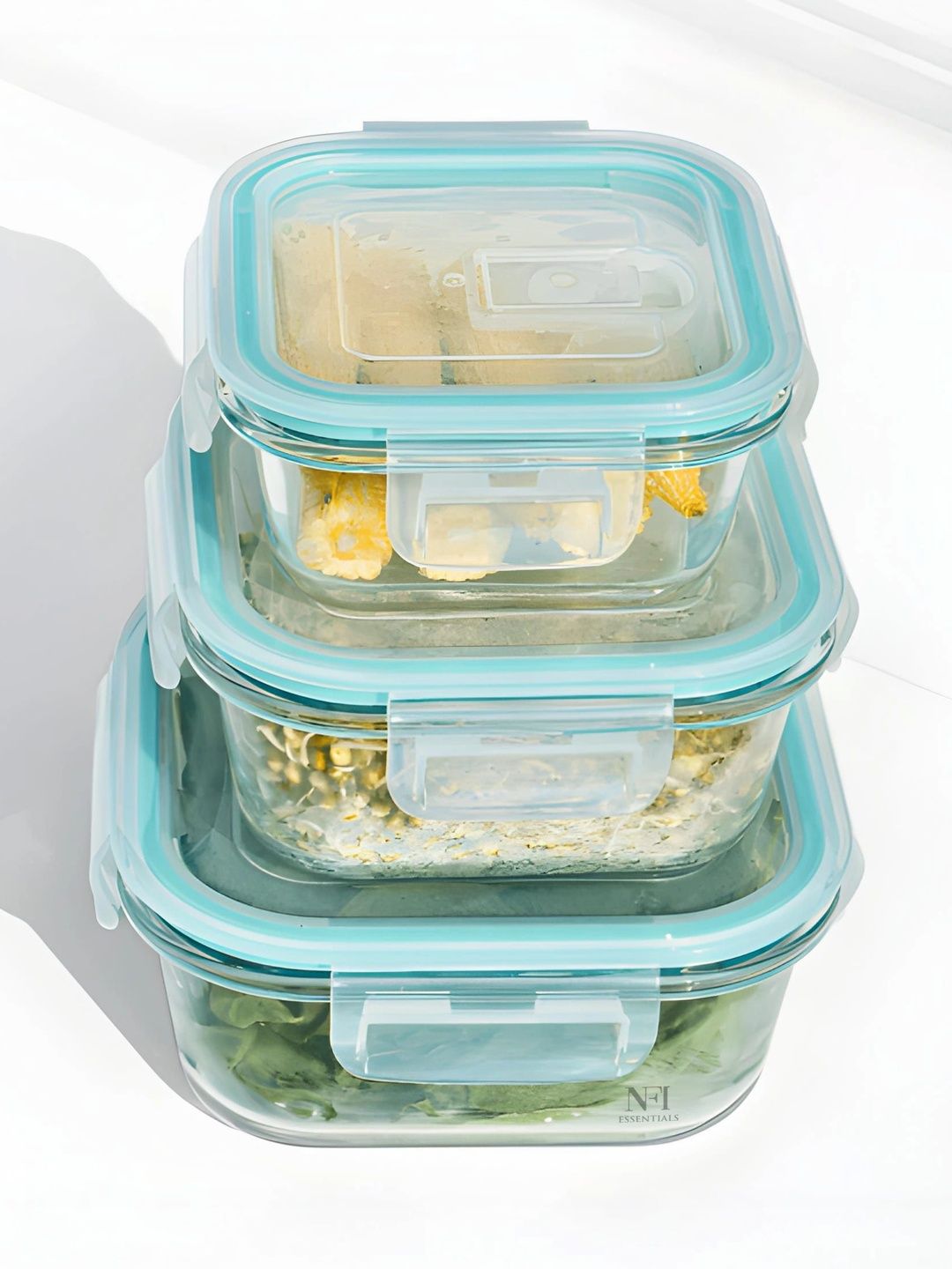 NFI essentials Transparent 2026 Glass Dishwasher and Microwave Safe Fridge Container-picture-16