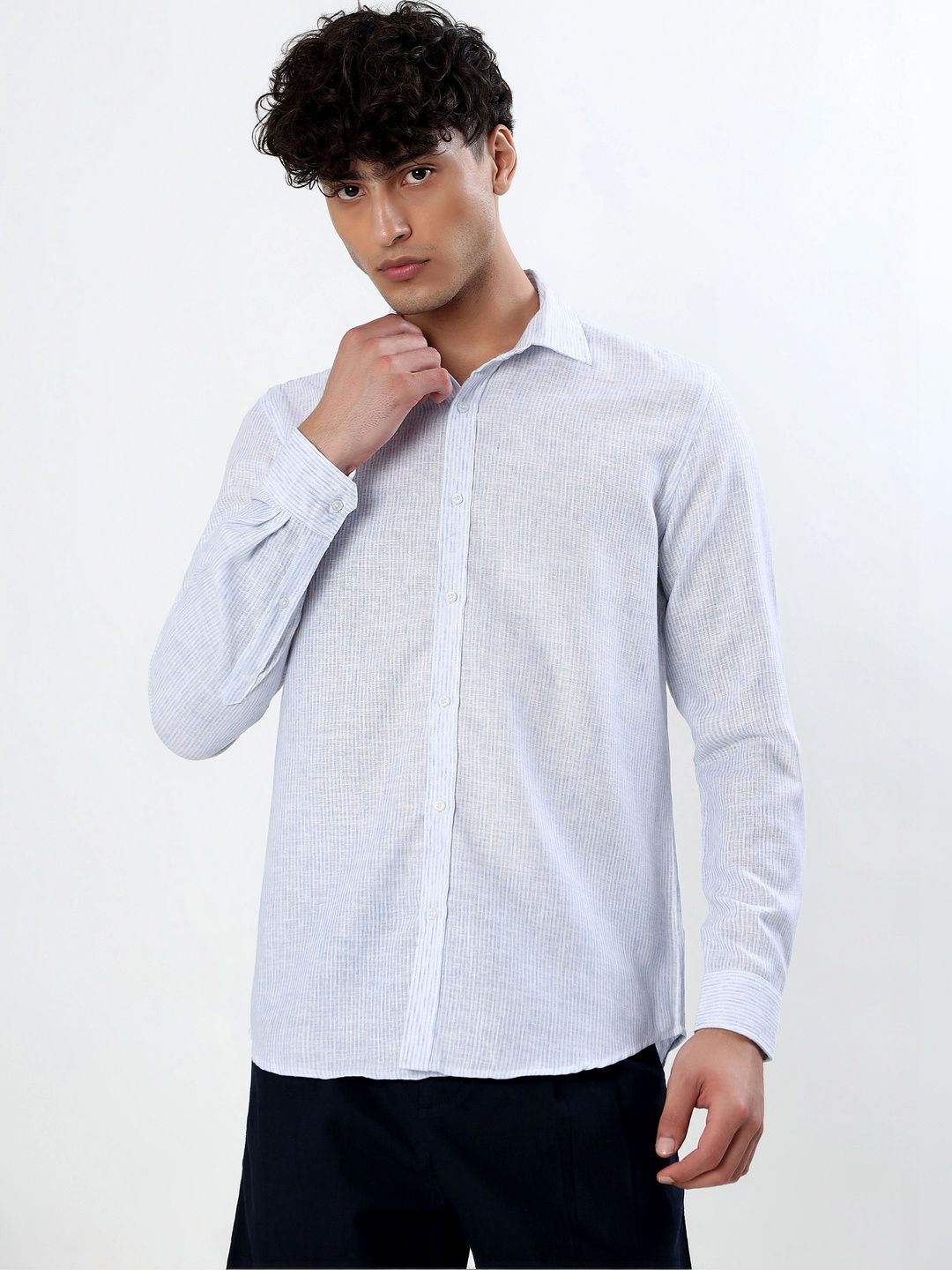 Nextbeast Men Striped Casual Shirt-picture-21