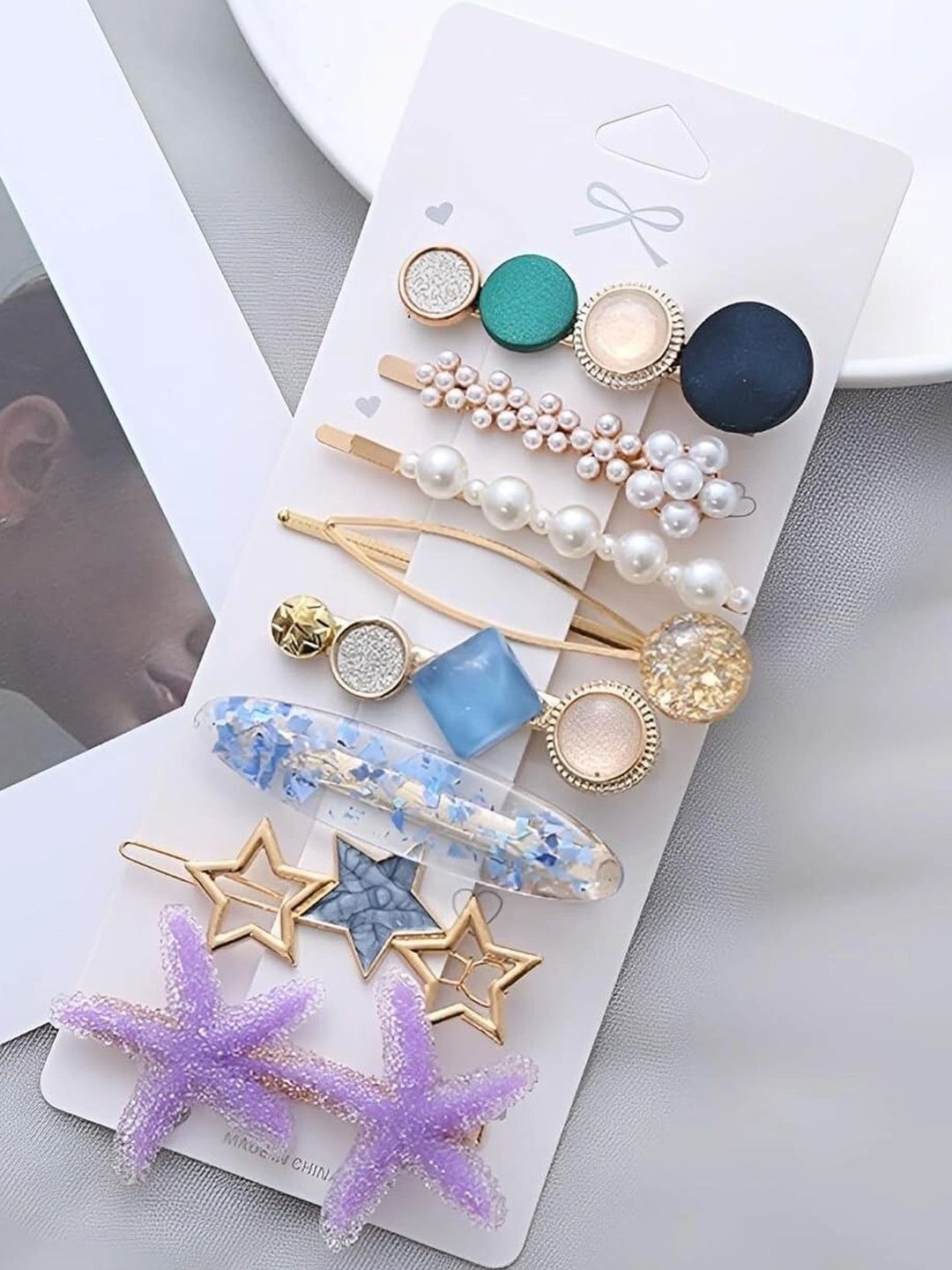 TorontoCN Women Embellished Hair Accessory Set of-picture-44