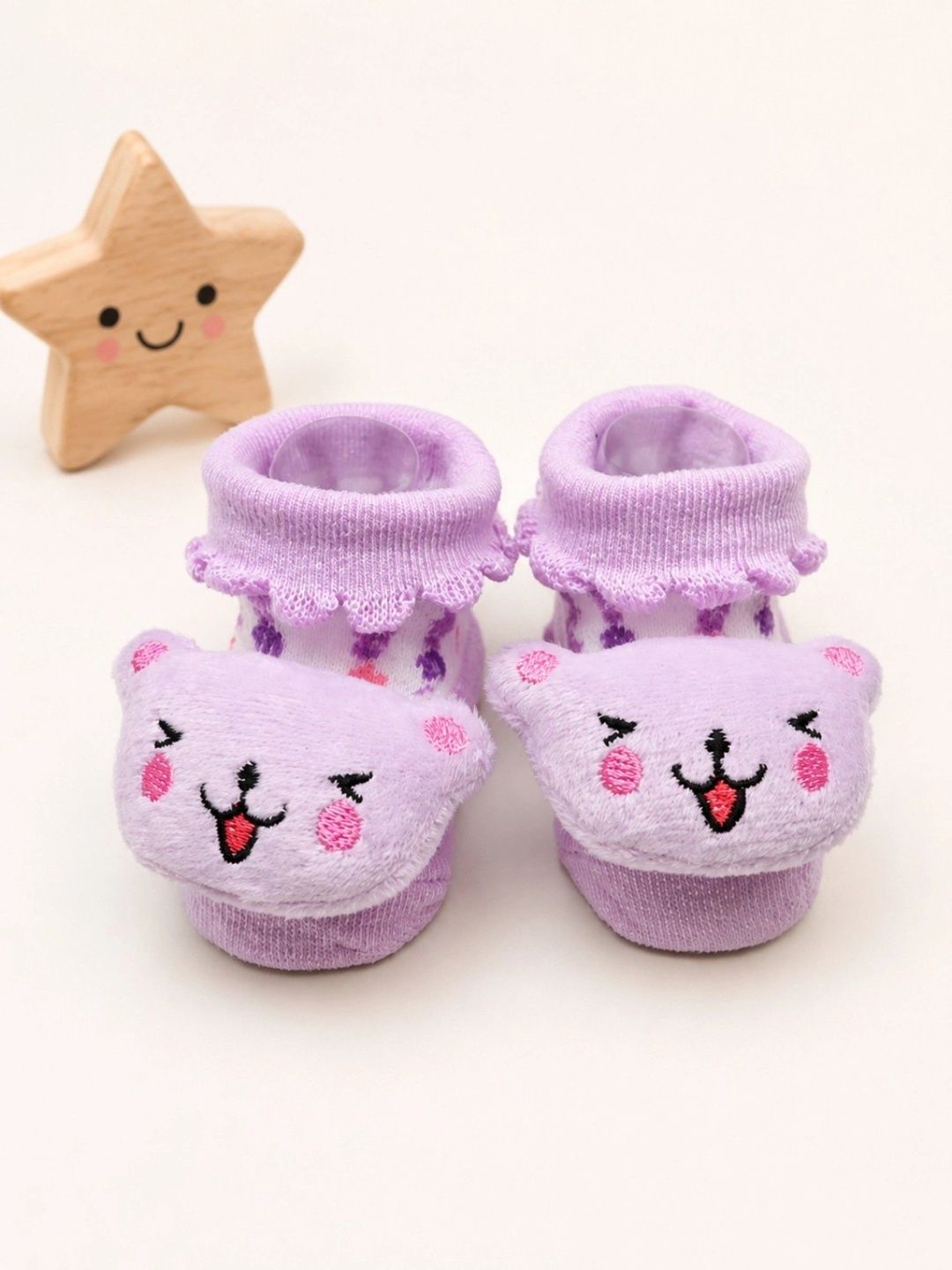 BAESD Unisex Kids Cotton Blend Patterned Ankle Length Socks-picture-34