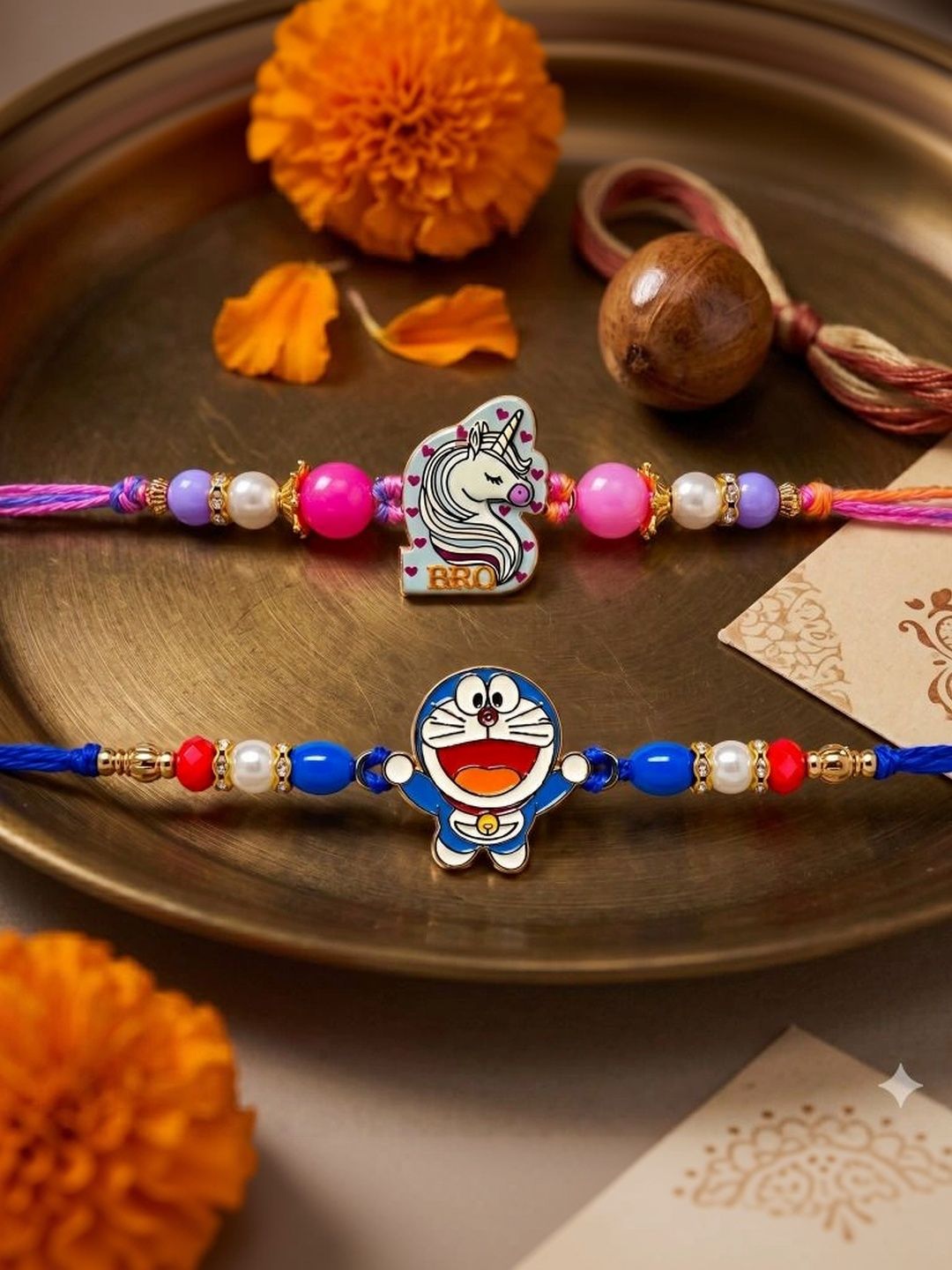 Tiny Shiny Thread Rakhi-picture-54