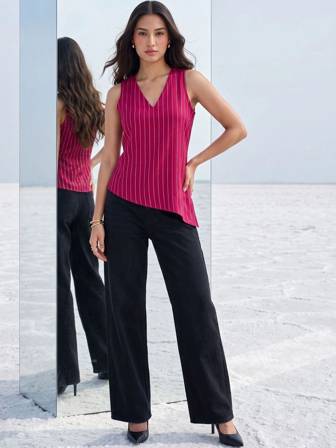 Mamicha Striped Top-picture-46