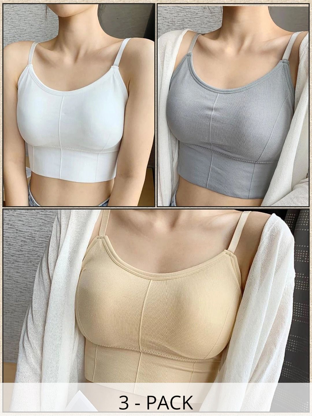 UNDER 1000 Bralette Bra Full Coverage Underwired Lightly Padded-picture-32