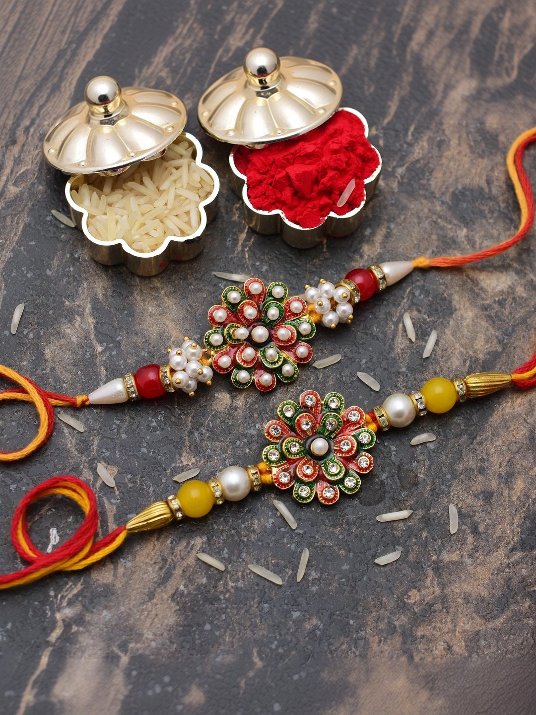 Tanusha Jewels Thread Rakhi-picture-36