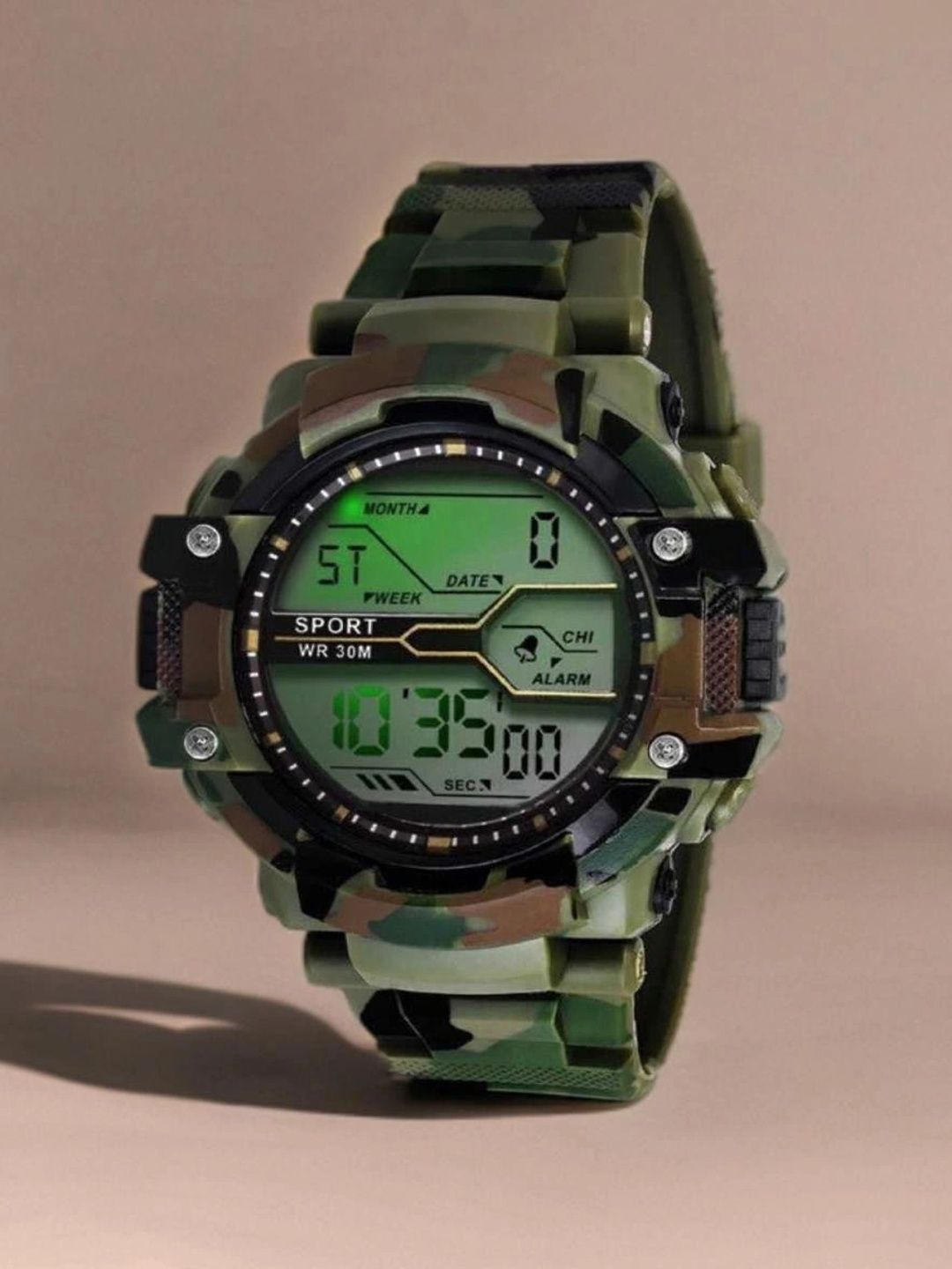 TREX Boys Brass Dial & Straps Digital Watch CH012+M2_BAND_CMB-picture-30