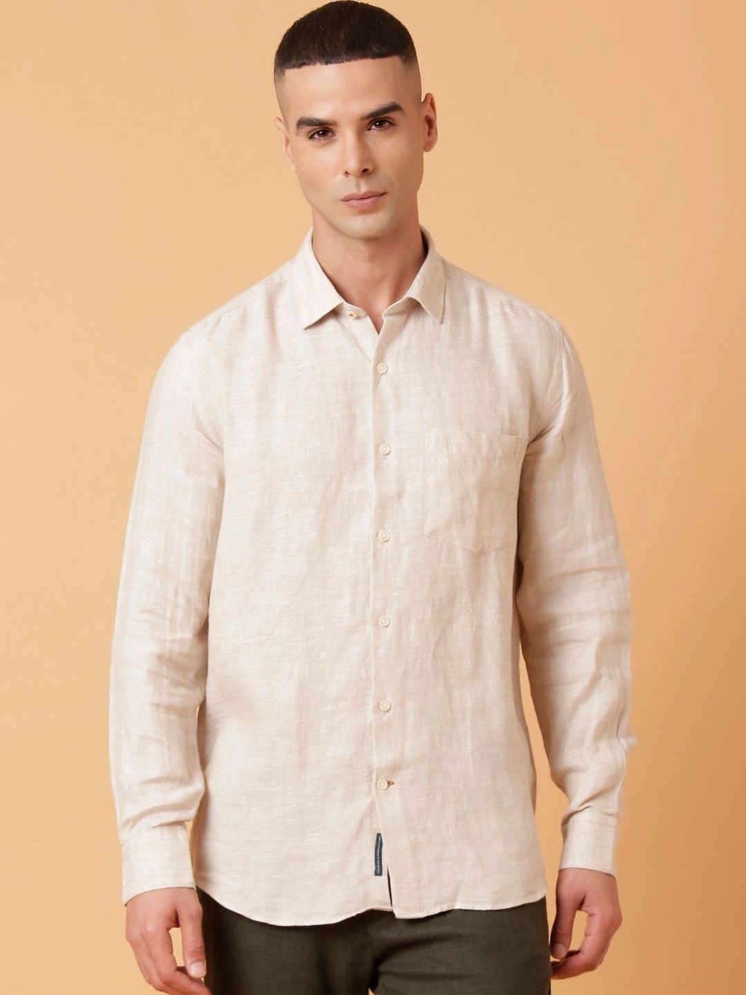 Linen Club Men Contemporary Casual Shirt-image-40
