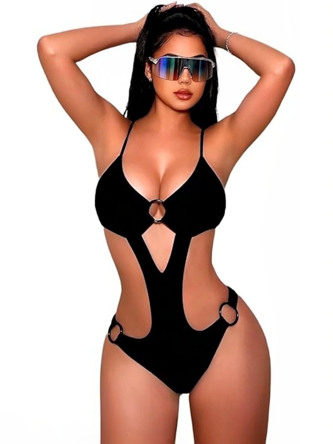 Lyca Era Shoulder Straps Bodysuit-picture-35