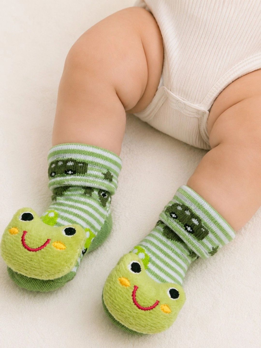 BAESD Unisex Kids Cotton Blend Patterned Ankle Length Socks-picture-35
