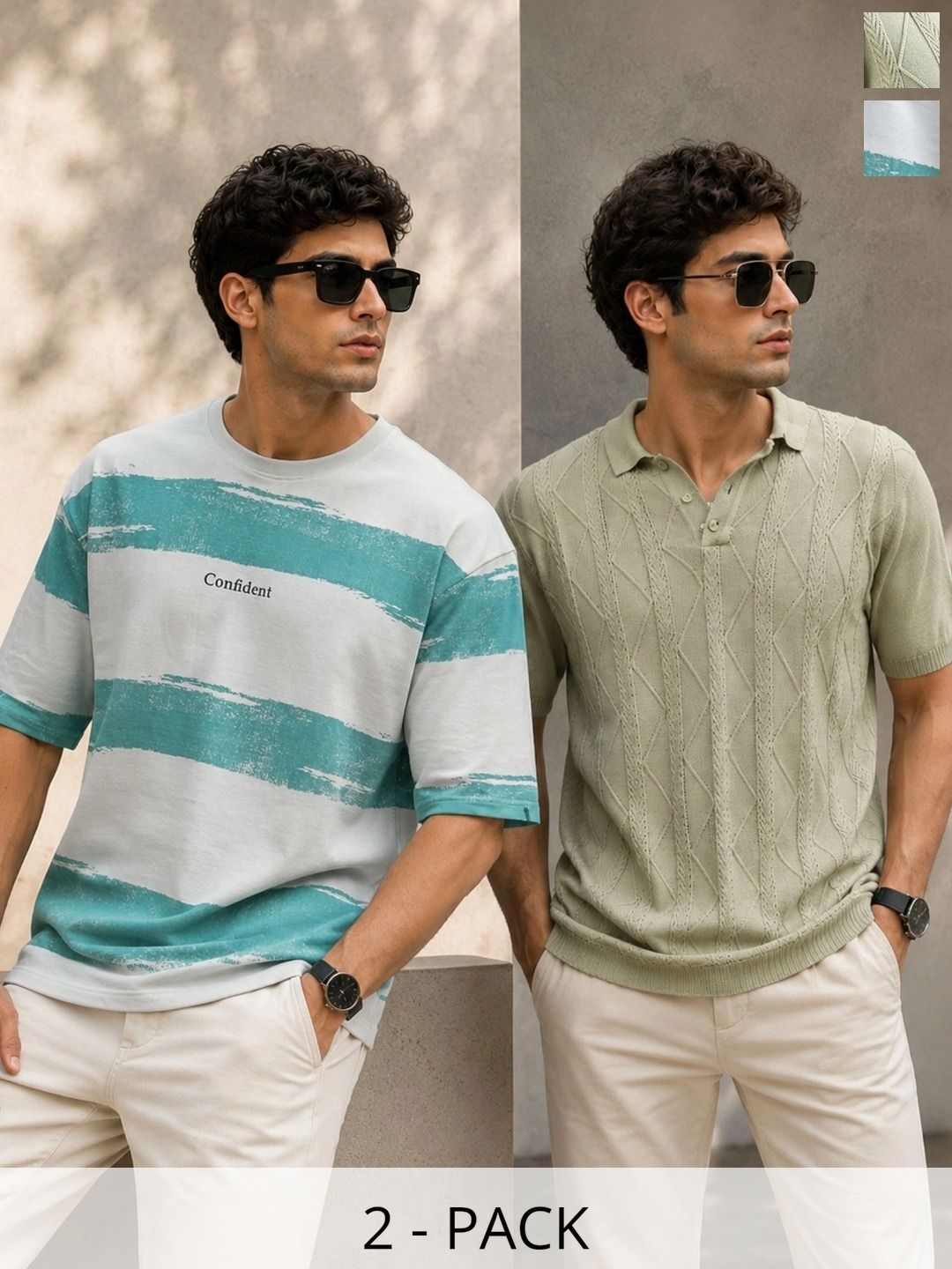 Maniac Men 2 Polo Collar T-shirt-image-27