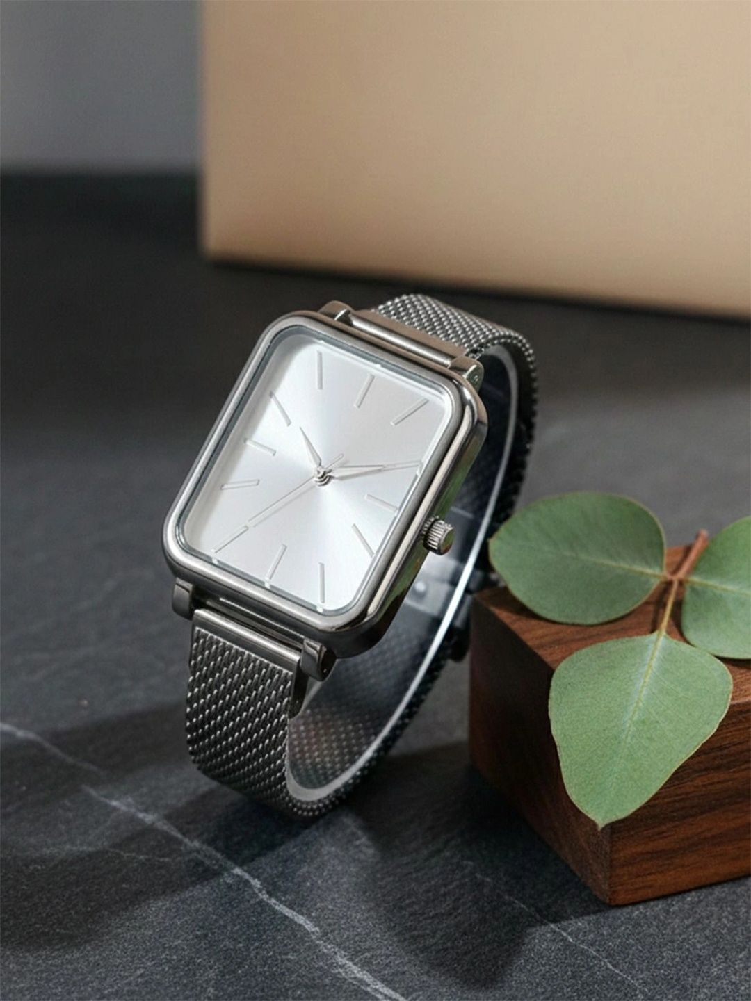 TREX Women Brass Dial & Stainless Steel Bracelet Style Straps Analogue Watch NSW_08_SILVER_FULL-picture-32