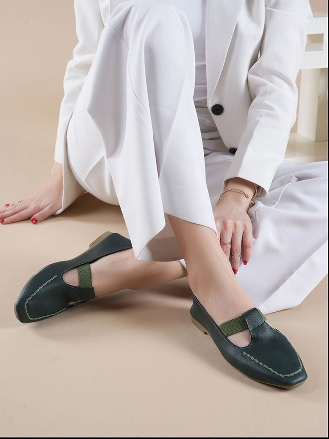 MOZAFIA Textured Pumps-picture-18