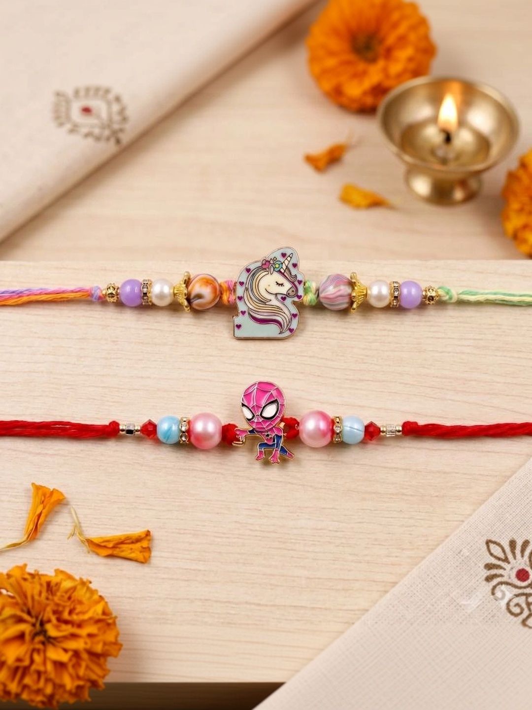Tiny Shiny Thread Rakhi-picture-28