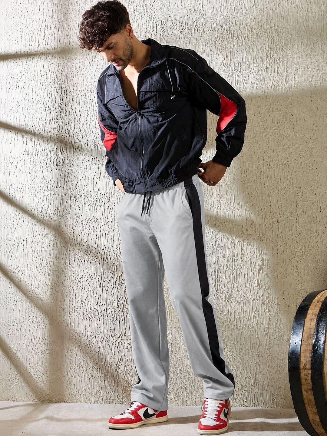 Moda Rapido Men Regular Fit Colourblocked Training Track Pants-picture-45