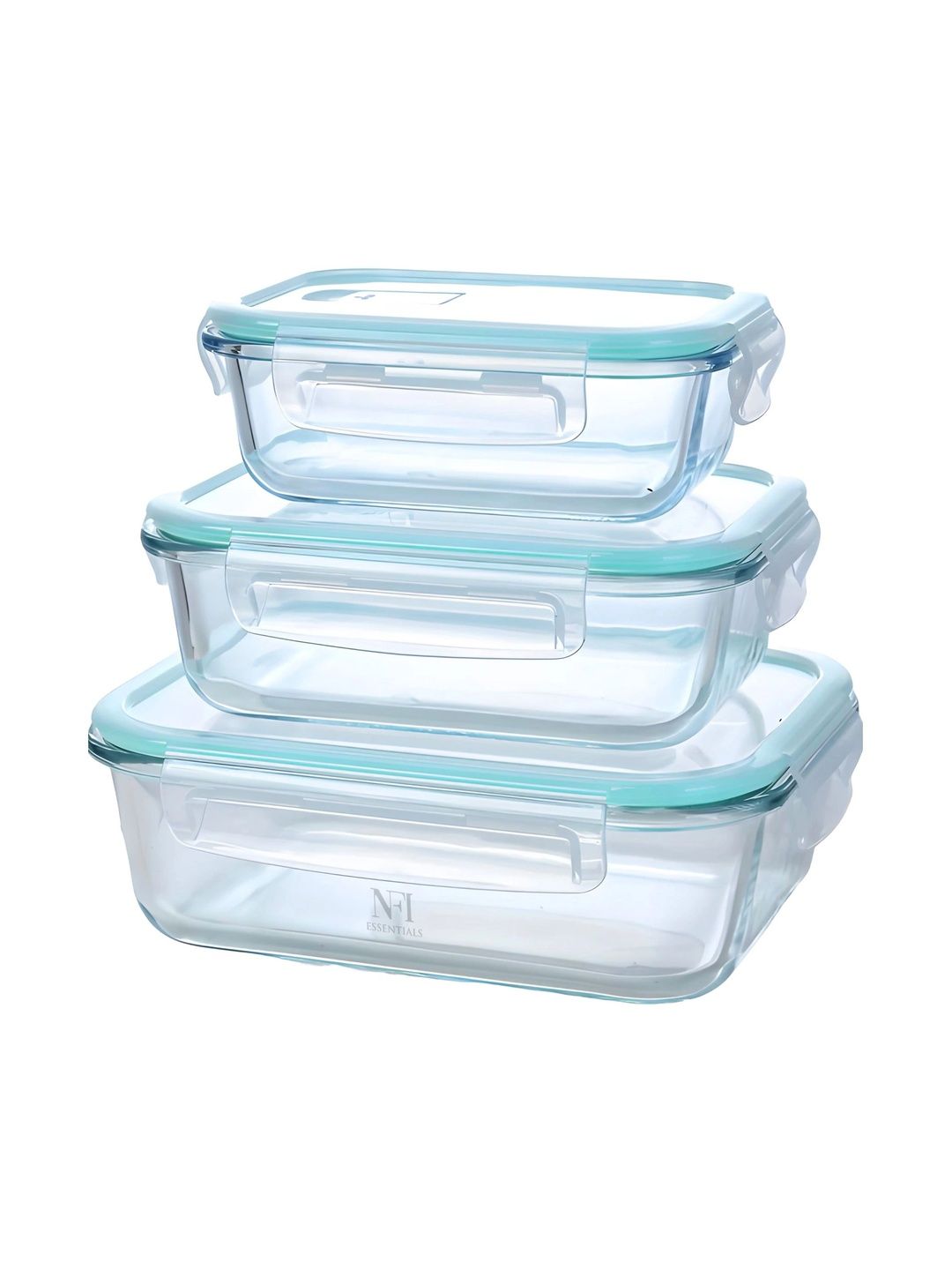 NFI essentials Transparent 2026 Glass Dishwasher and Microwave Safe Fridge Container-image-34