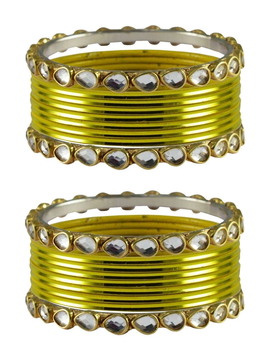 MAYA FASHION Stone Studded & Beaded Bangle-picture-44