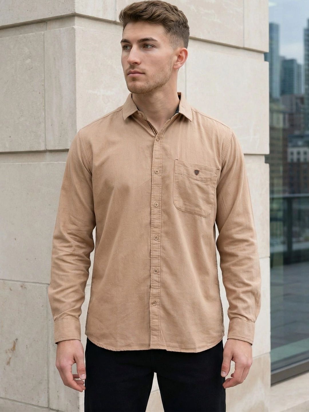 Kuons Men Classic Casual Shirt-picture-43
