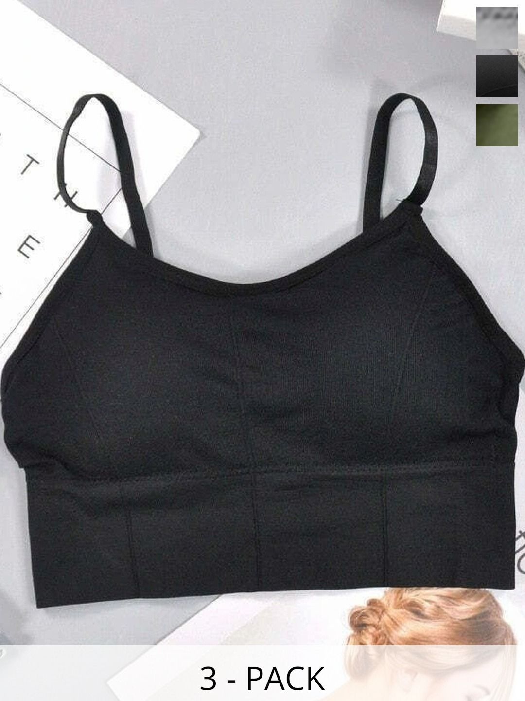 UNDER 1000 Bralette Bra Full Coverage Underwired Lightly Padded-picture-23
