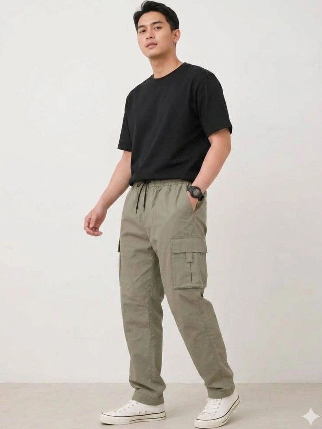 FLYWIND Men Regular Fit Training Cargos-picture-31
