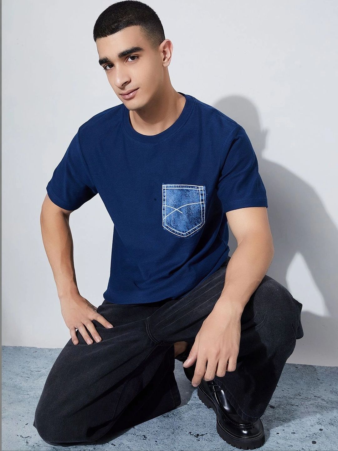 Forca by Lifestyle Men Printed Pockets T-shirt-image-45