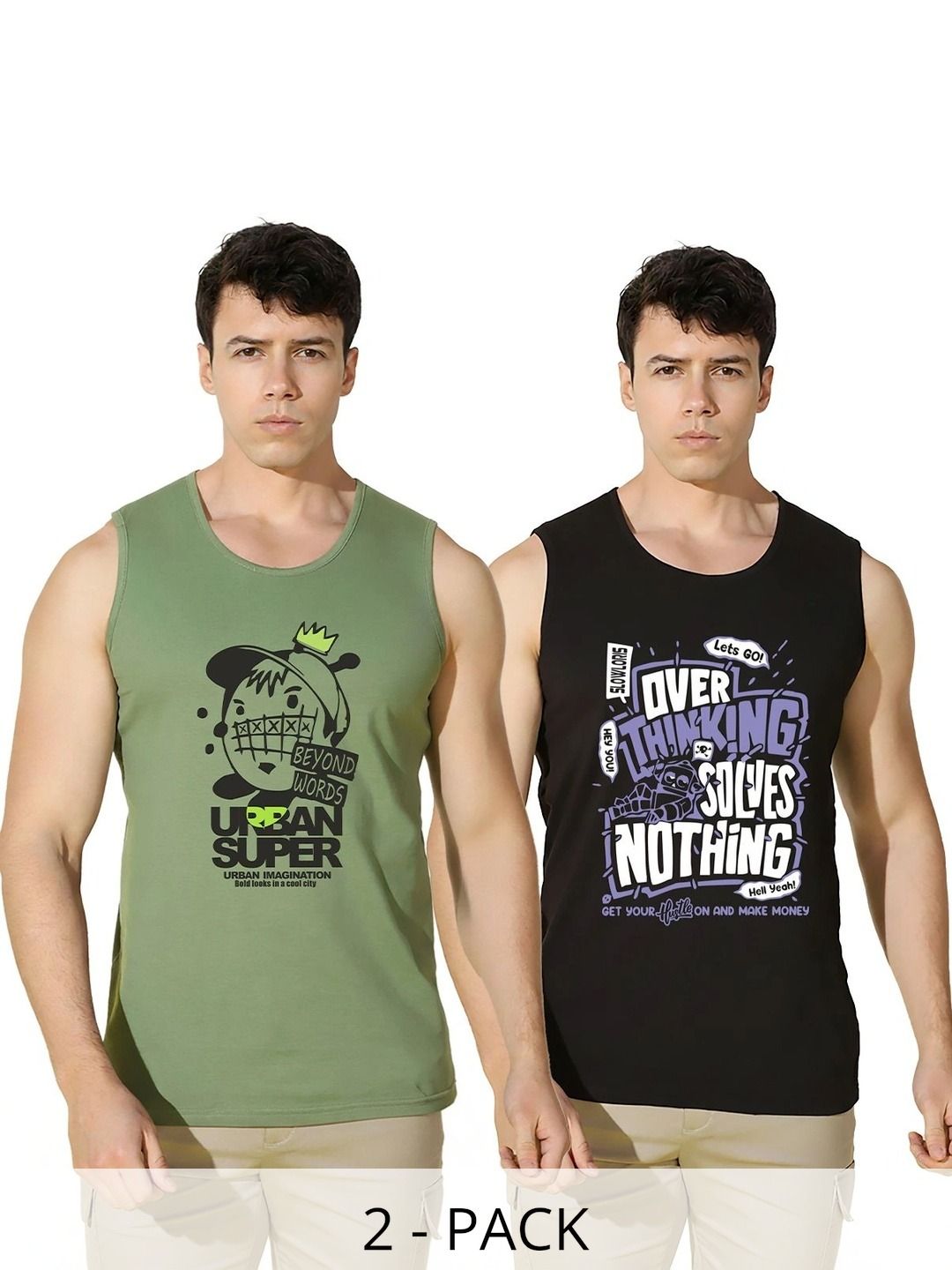SLOWLORIS Men 2 Printed T-shirt-picture-11