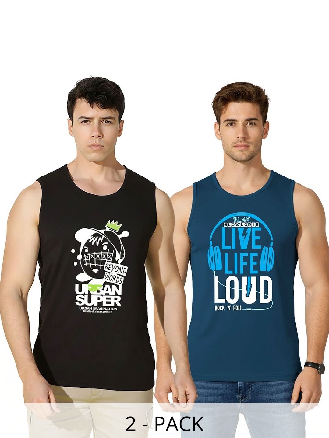 SLOWLORIS Men 2 Printed T-shirt-image-26