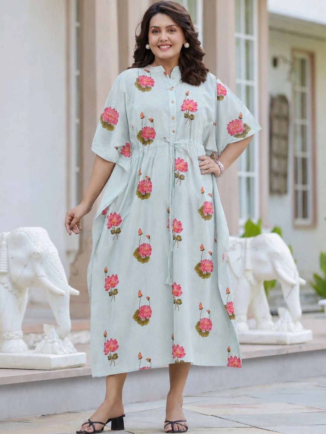 CRAFIQA Printed Nightdress-picture-29
