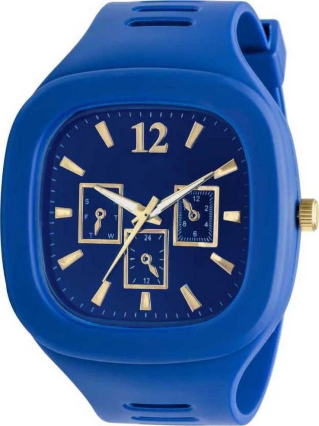 TREX Boys Brass Dial & Straps Analogue Multi Function Watch Miller__Blue-picture-31