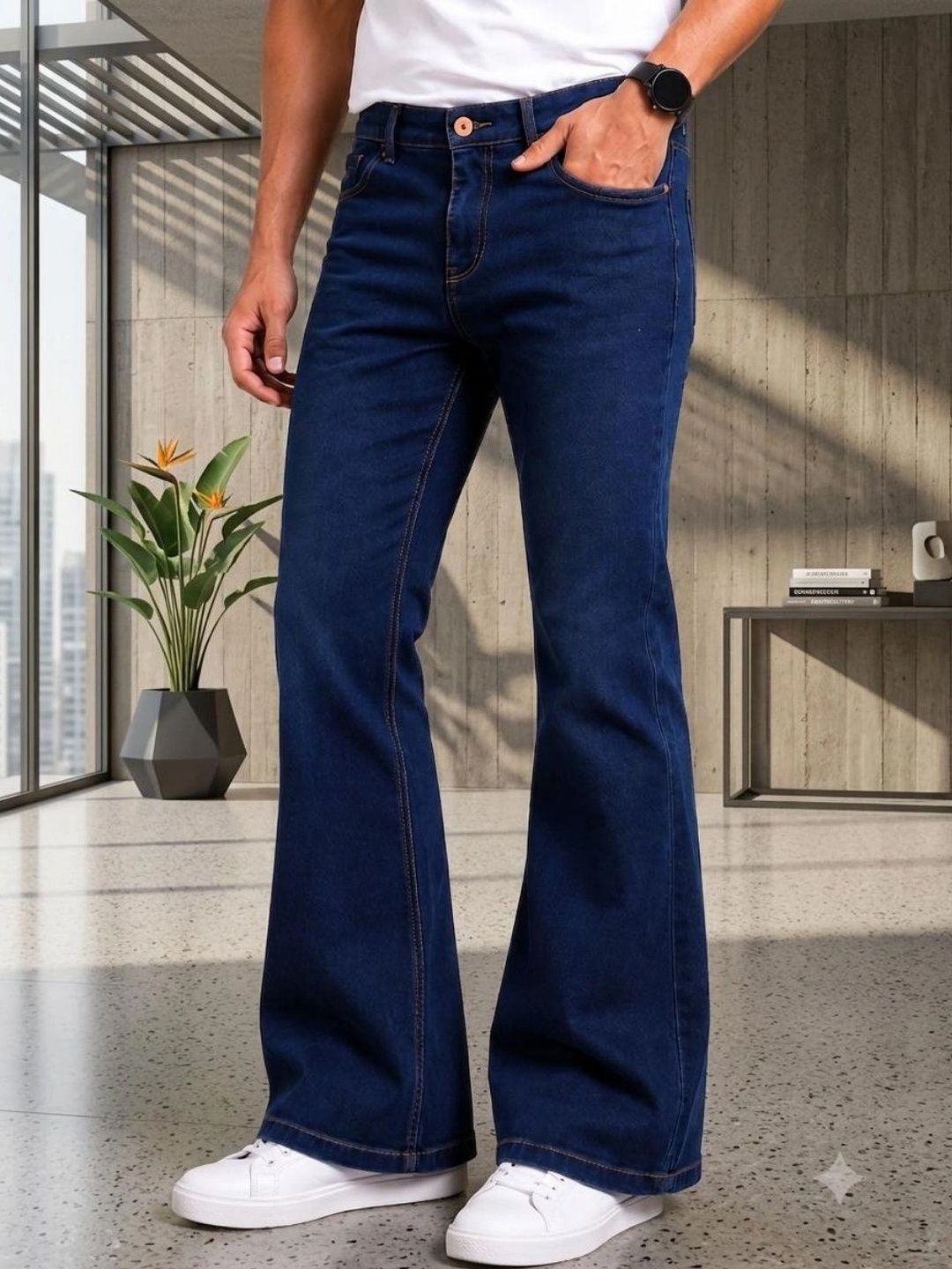 Podge Men Bootcut Mid-Rise Jeans-picture-46