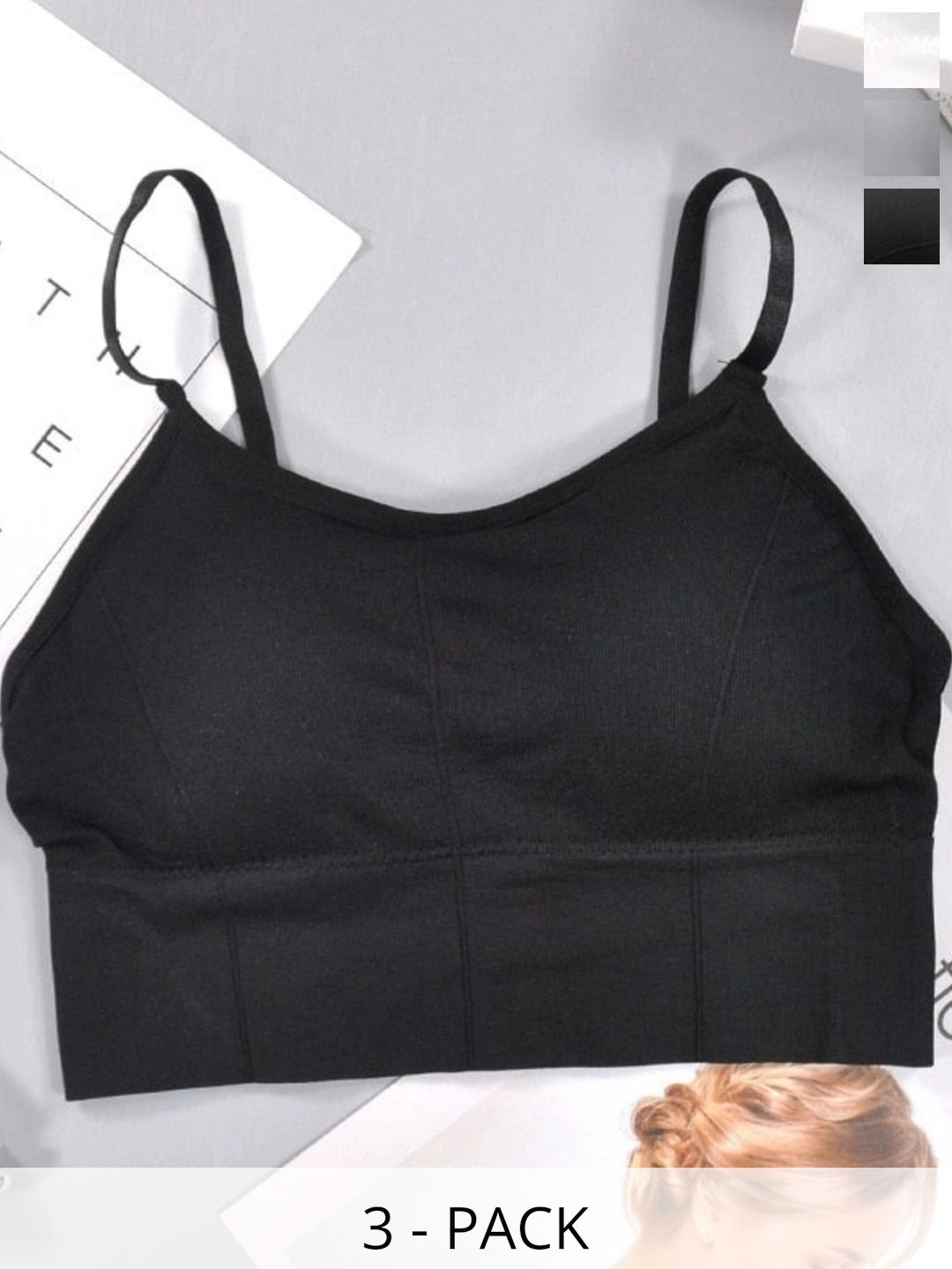 UNDER 1000 Bralette Bra Full Coverage Underwired Lightly Padded-picture-11