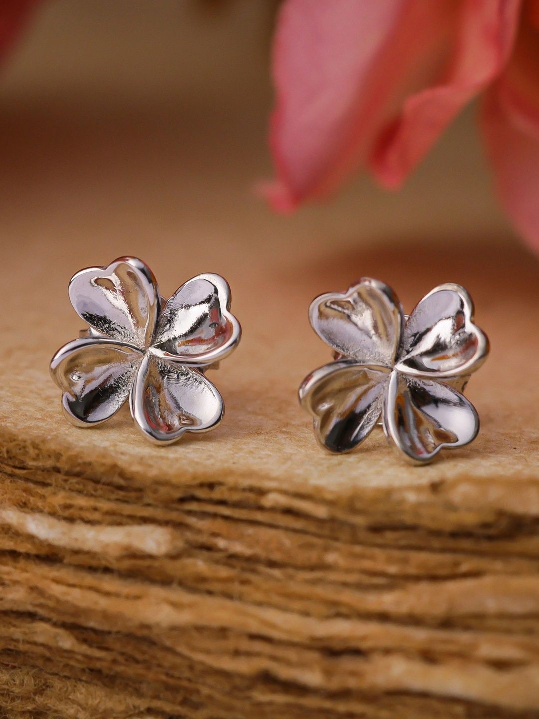 Sanache by Gopal & sons Floral Studs Earrings-picture-16