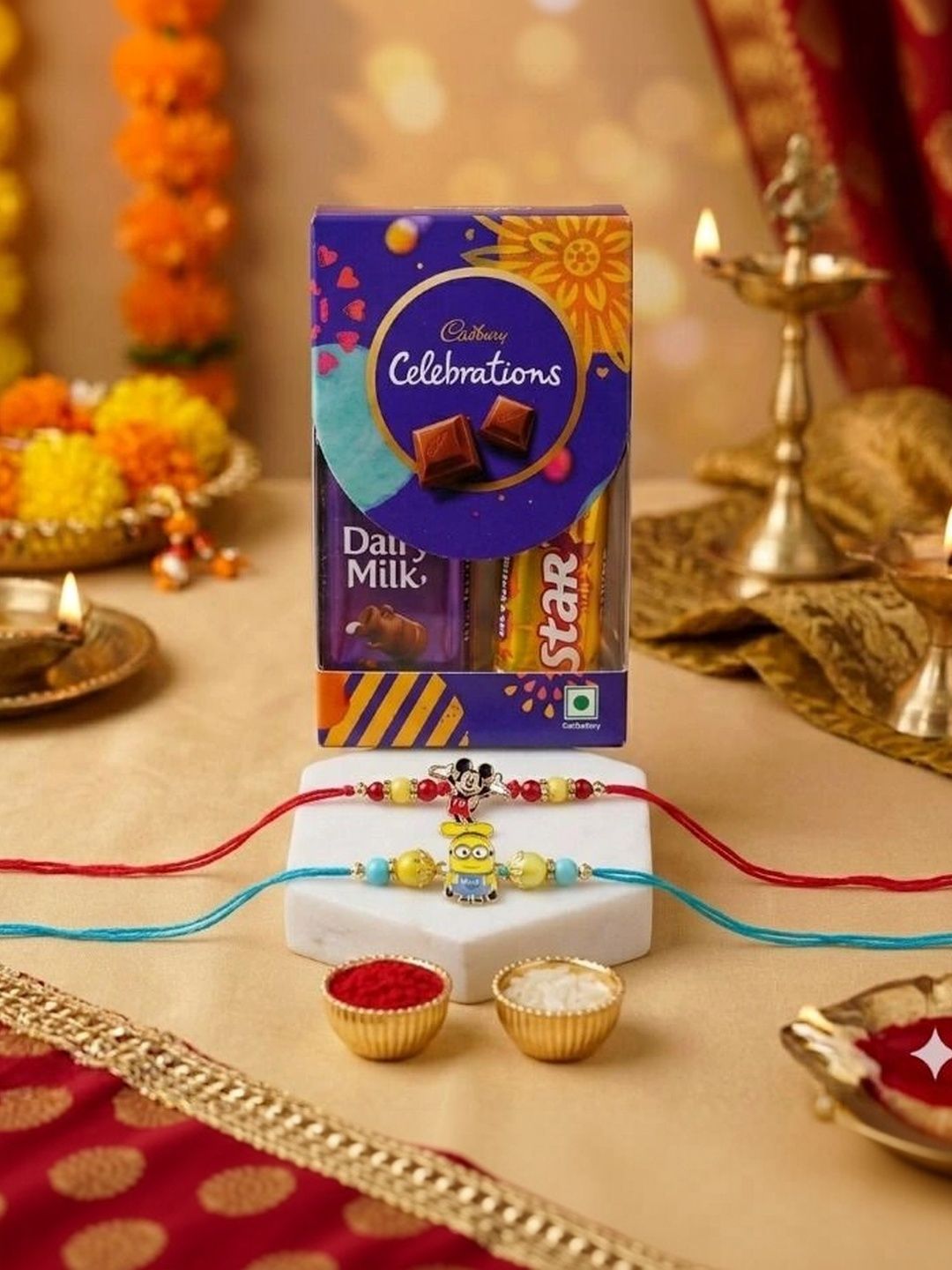Tiny Shiny Thread Rakhi-picture-26
