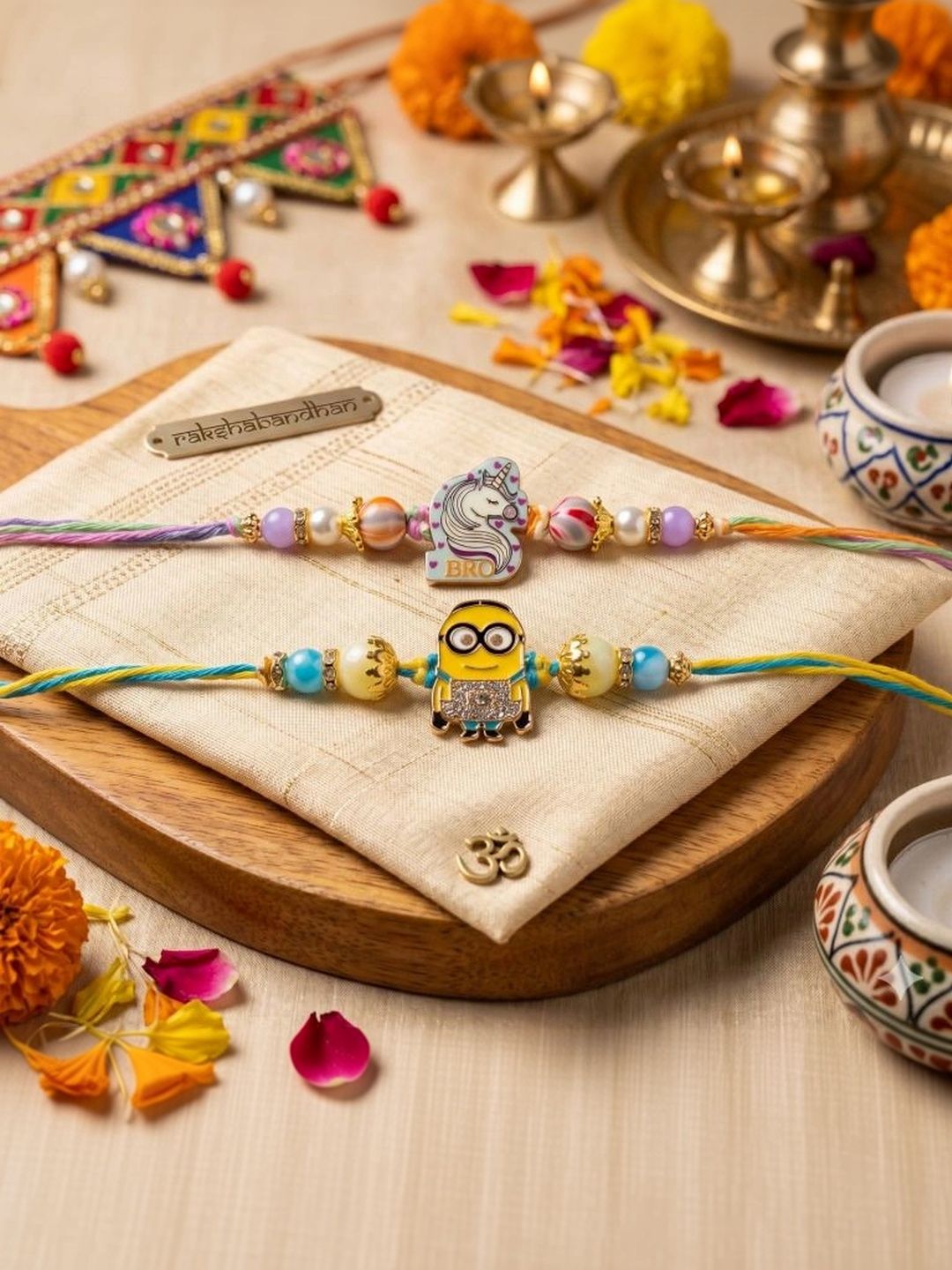 Tiny Shiny Thread Rakhi-picture-31