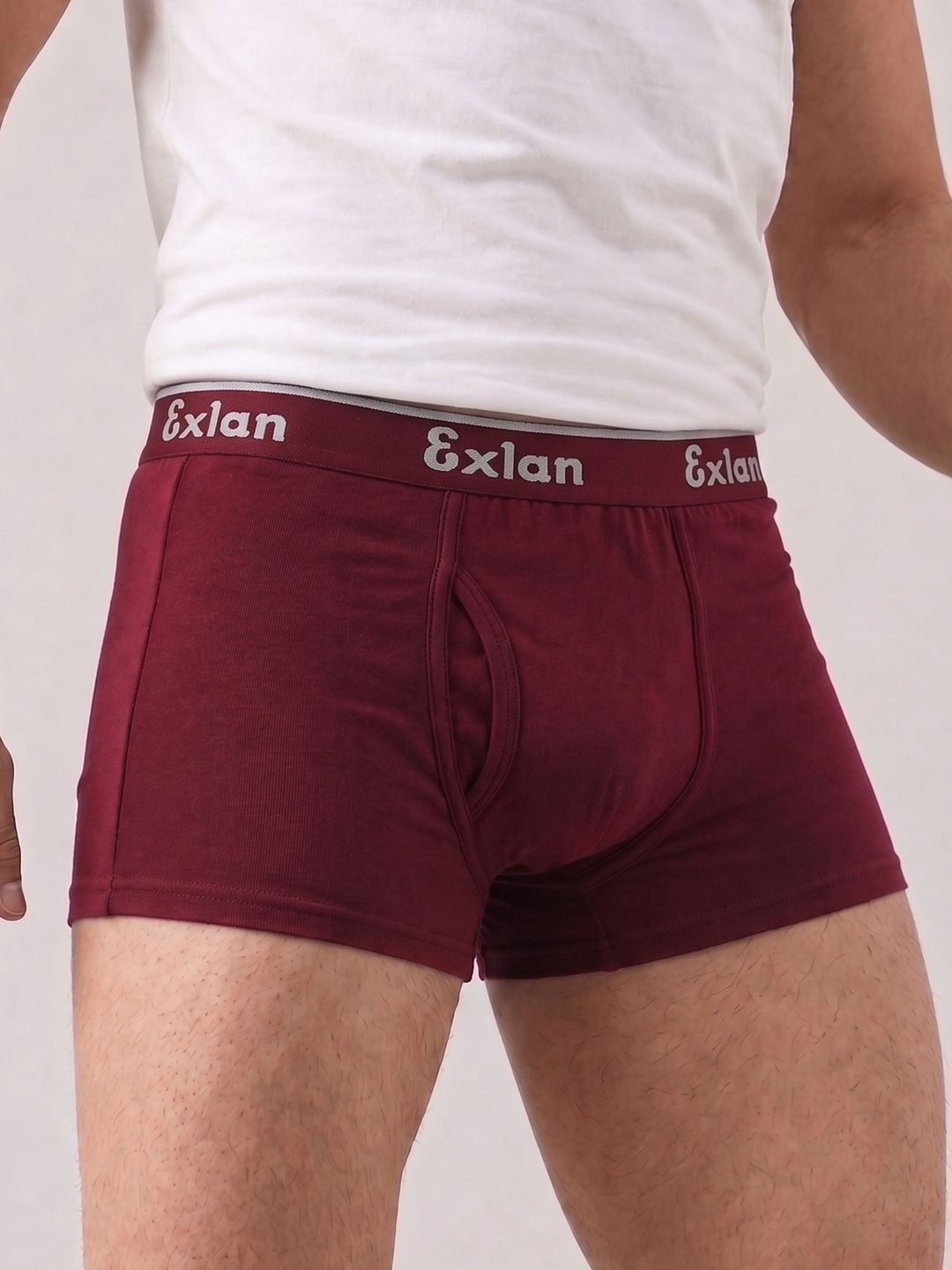 Exlan Cotton Solid Trunks-picture-48