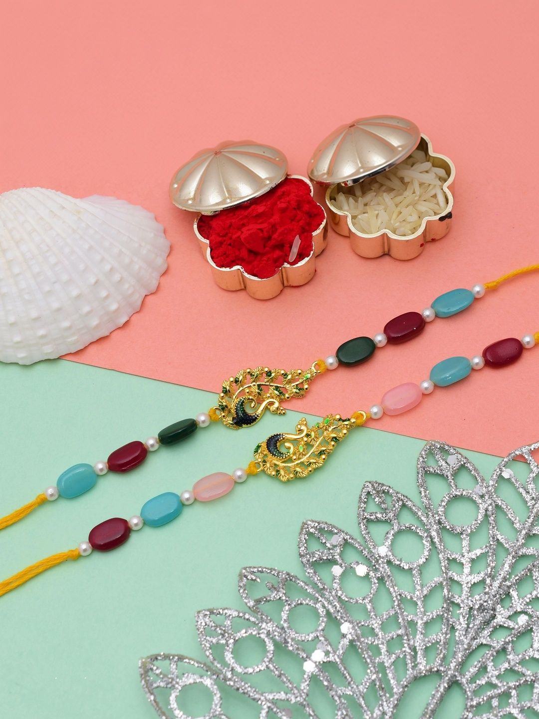 Tanusha Jewels Thread Rakhi-picture-15