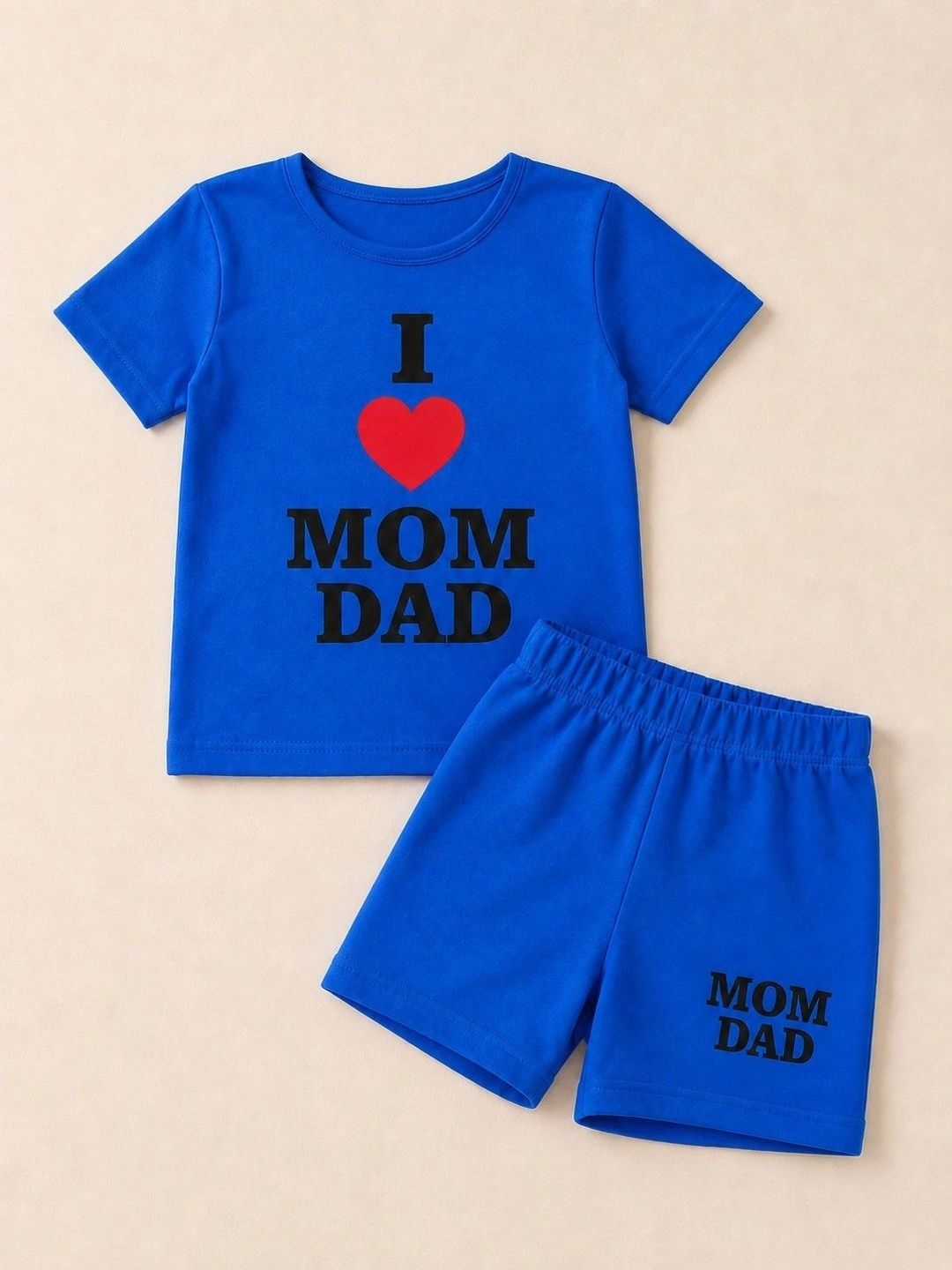 JIM Trend Unisex Kids Printed T-shirt with Shorts-image-36
