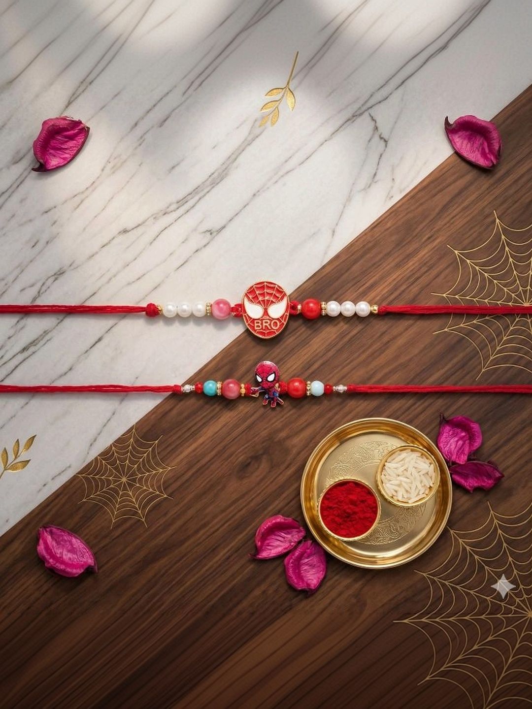 Tiny Shiny Thread Rakhi-picture-23