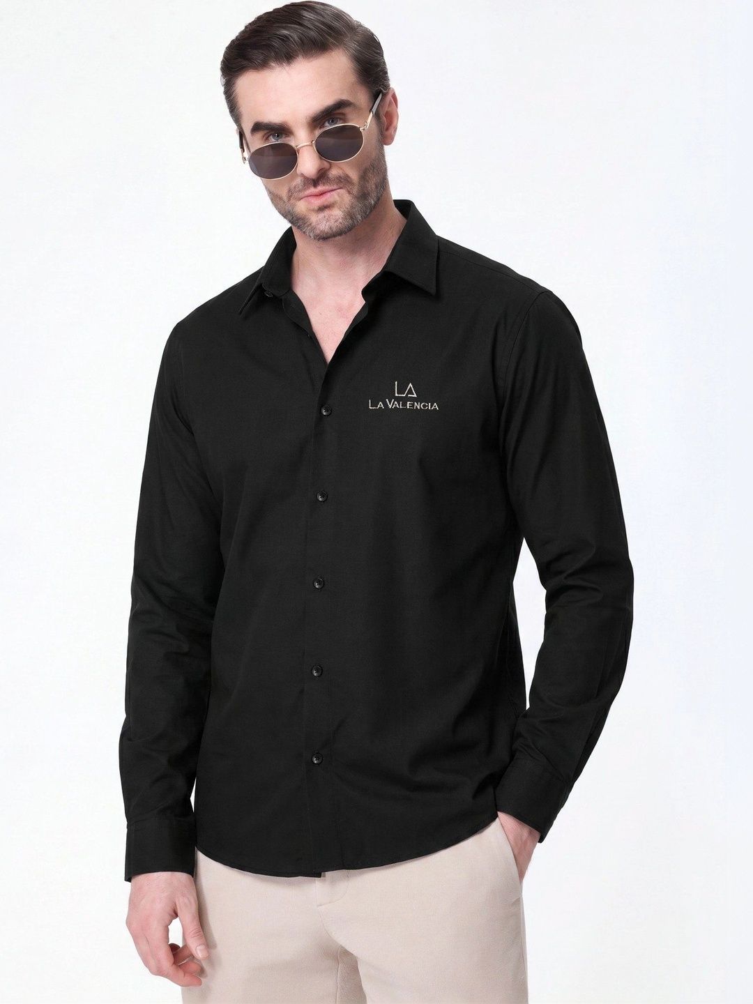 LAVALENCIA Men Premium Slim Fit Casual Shirt-picture-15
