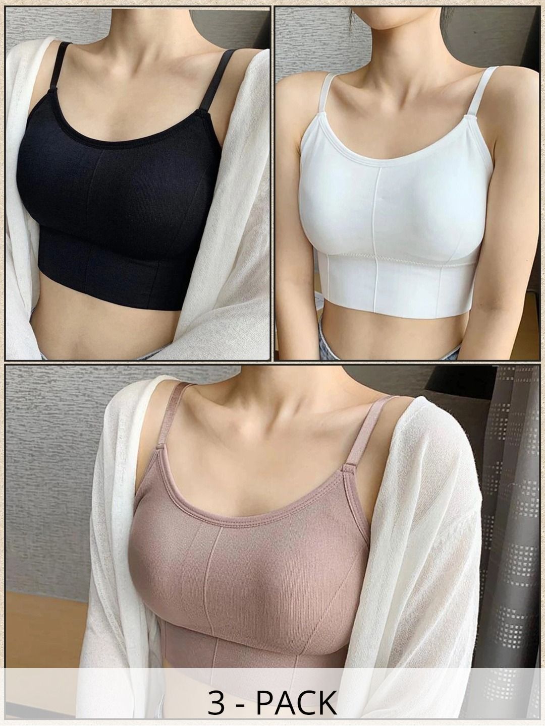 UNDER 1000 Bralette Bra Full Coverage Underwired Lightly Padded-picture-32