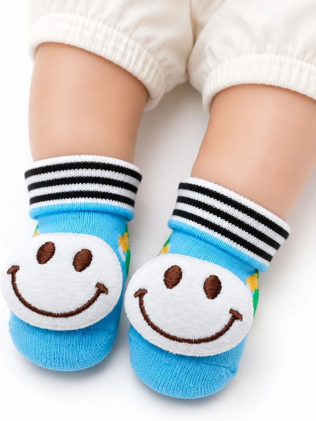BAESD Unisex Kids Cotton Blend Patterned Ankle Length Socks-picture-36