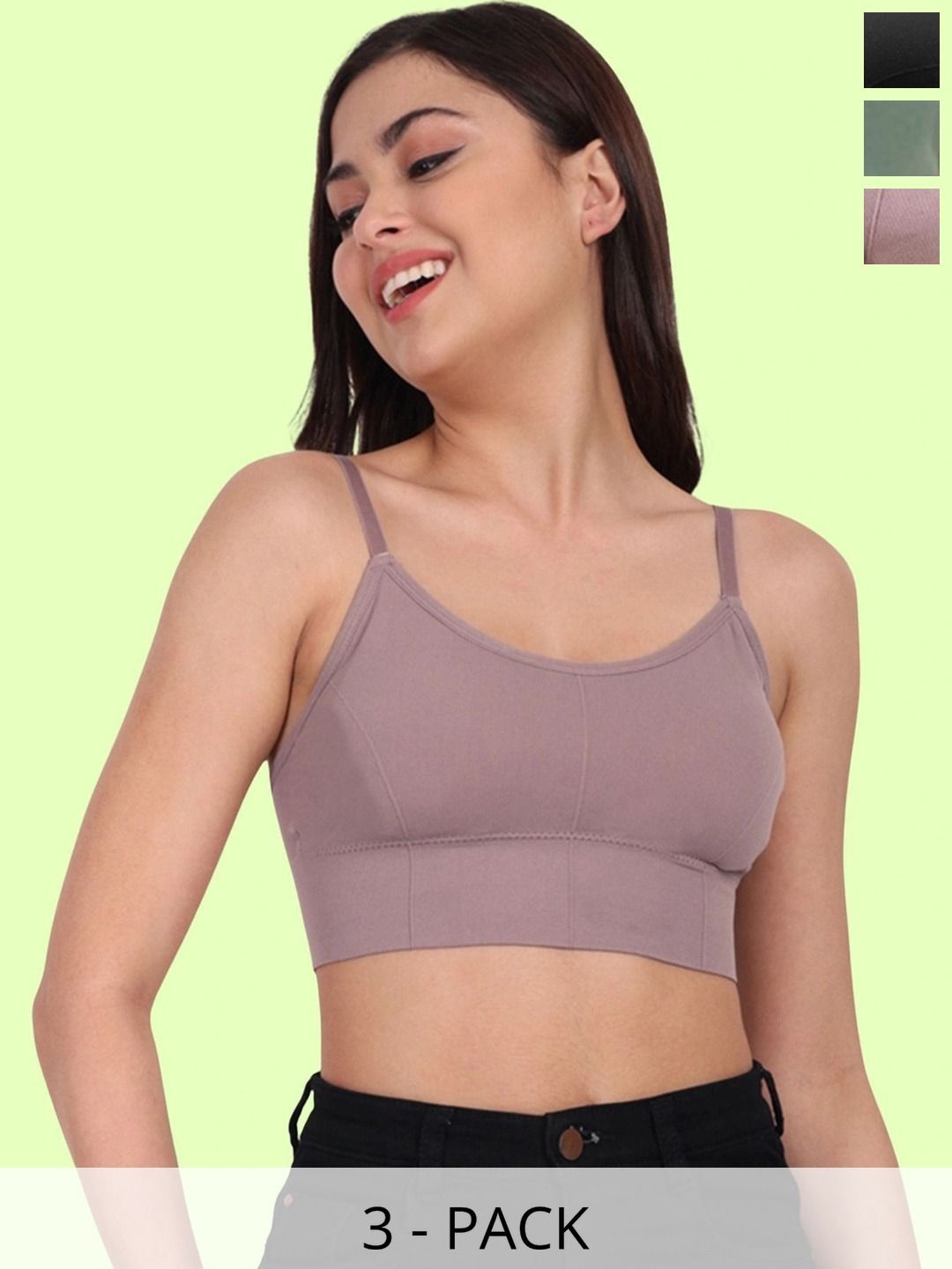 UNDER 1000 Bralette Bra Full Coverage Underwired Lightly Padded-image-25