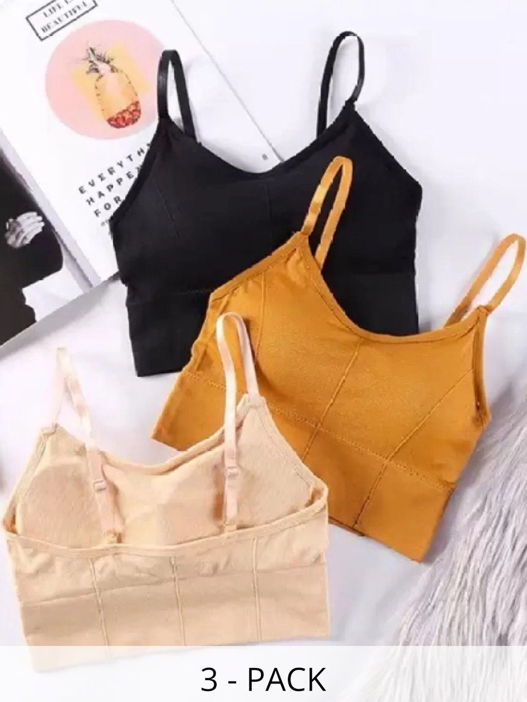 UNDER 1000 Bralette Bra Full Coverage Underwired Lightly Padded-picture-29