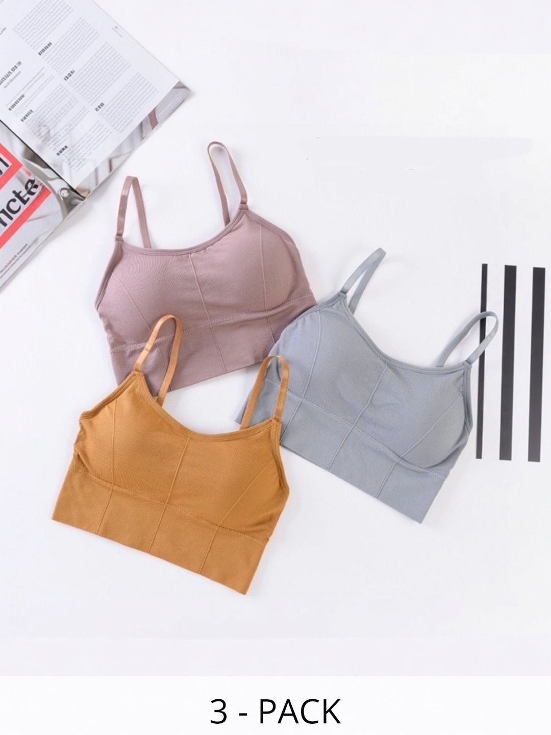 UNDER 1000 Bralette Bra Full Coverage Underwired Lightly Padded-picture-14