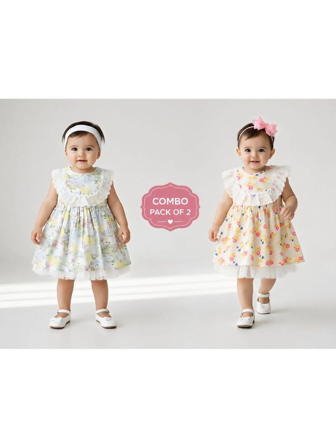Bella Moda Floral Print Ruffled A-Line Dress-picture-47