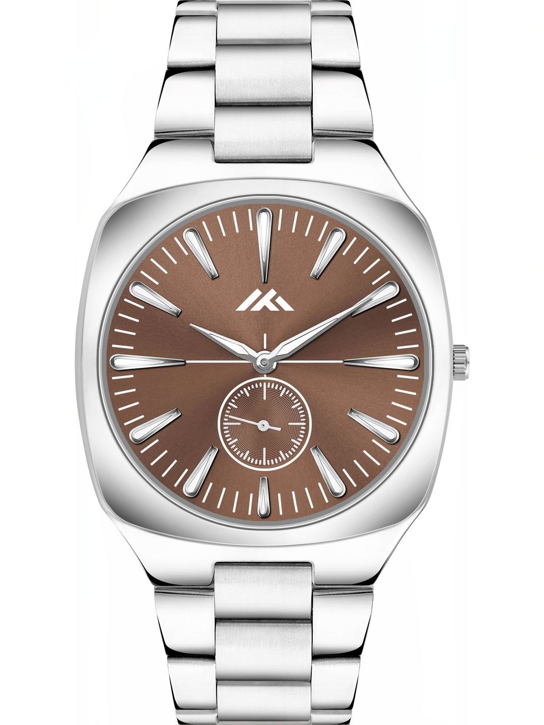 TREX Men Brass Dial & Stainless Steel Bracelet Style Straps Analogue Watch MT-814-picture-44