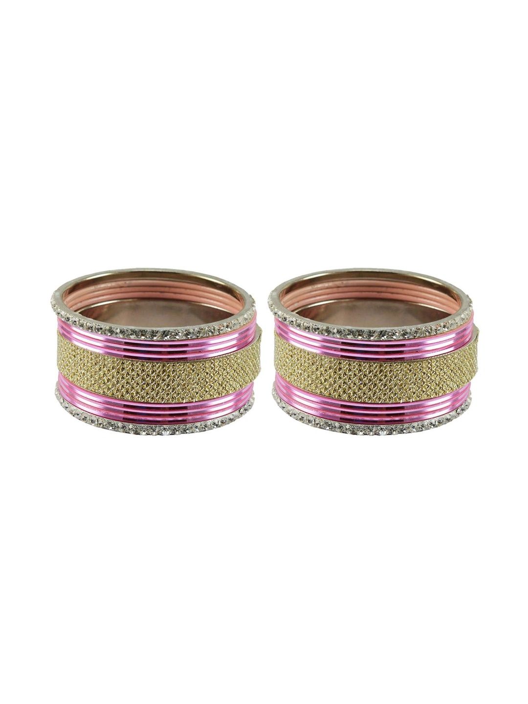 MAYA FASHION Stone Studded & Beaded Bangle-picture-43