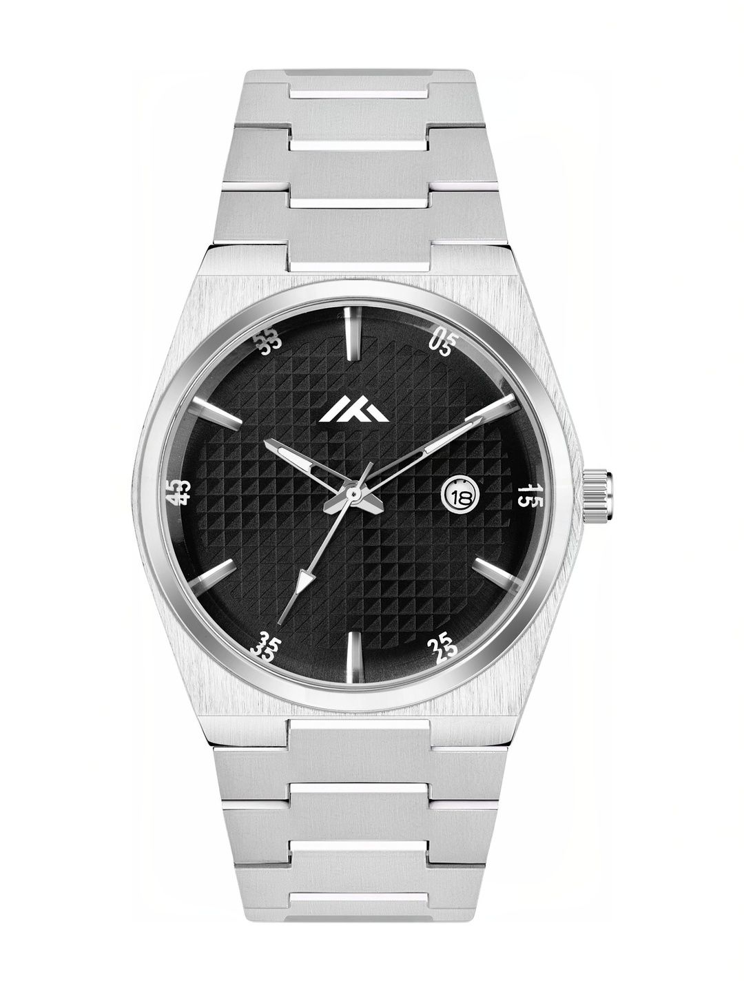 TREX Men Brass Dial & Stainless Steel Bracelet Style Straps Analogue Date Aperture Watch MT-821-picture-22