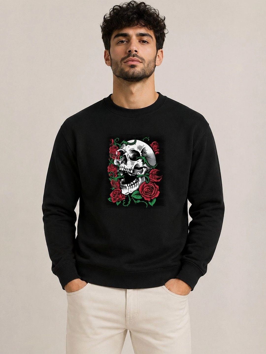 Moda Rapido X Organic Chics Men Printed Sweatshirt-picture-24